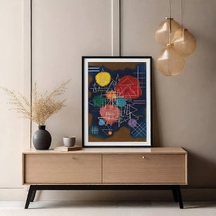 Affiche Luminosité voilée, Kandinsky 1928