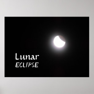 Affiche Lunar Eclipse Moon Photo