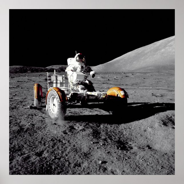 Affiche Lunar Rover, Apollo 17 (Devant)