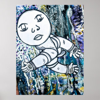 Affiche Lunar Splash