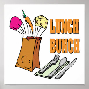 Affiche lunch bunch