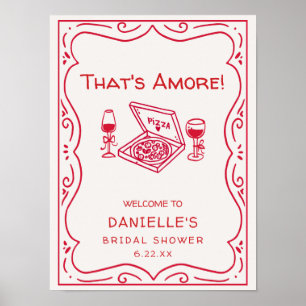 Affiche Lunch en Amour Mariage Champêtre avec That's Amore