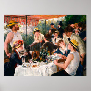 Affiche Luncheon of the Boating Party by Pierre-Auguste Re
