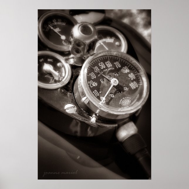 Affiche Lundi moto (Devant)