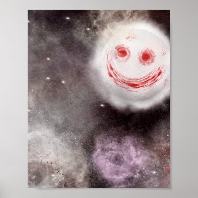 Affiche lune (Devant)