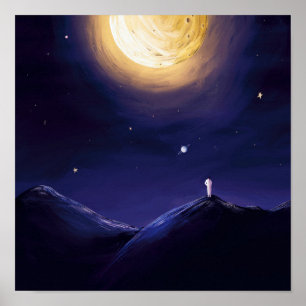 Affiche Lune