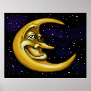 Affiche Lune