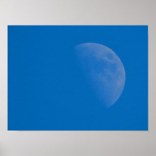 Affiche Lune bleue d'hiver
