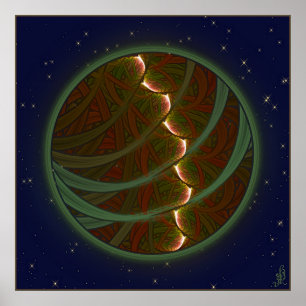 Affiche Lune de cheval de Lotus
