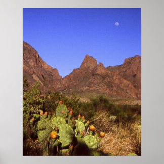Affiche Lune de Chisos