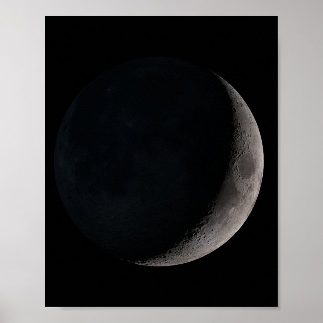 Affiche Lune de croissant de cire (Devant)
