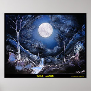 Affiche Lune de forêt