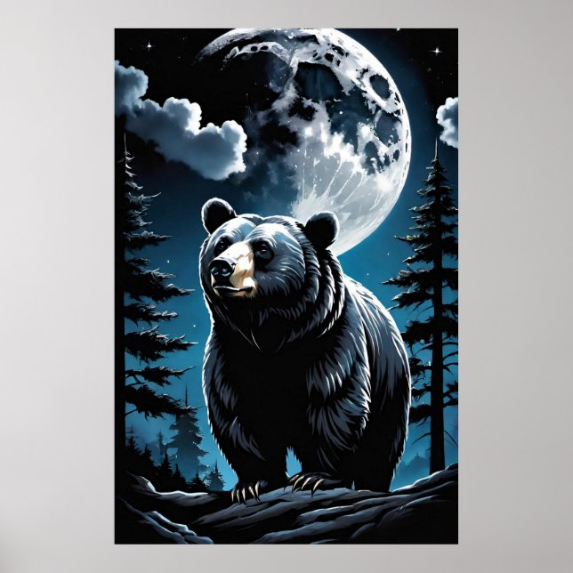 Affiche Lune de l'ours noir (Devant)