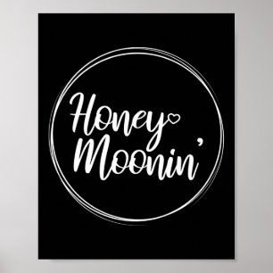 Affiche Lune de miel Couple Mariage Lune de miel Mariées S