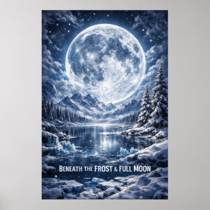 AFFICHE LUNE DE NEIGE