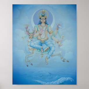 Affiche Lune Deity