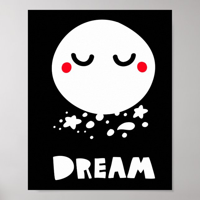 Affiche Lune douce (Devant)