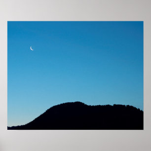 Affiche Lune du croissant