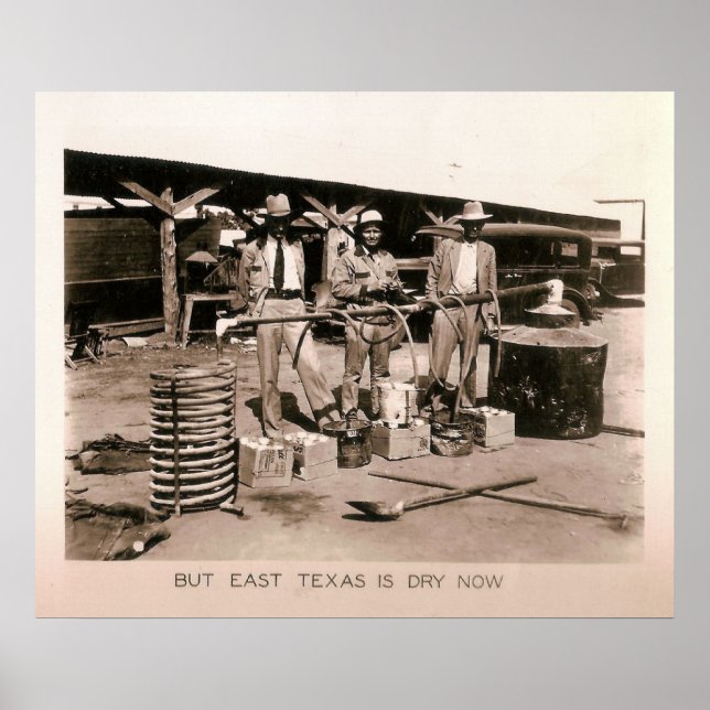 Affiche Lune - Interdiction, Kilgore, TX 1931 (Devant)