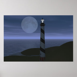 Affiche Lune sur mes mains