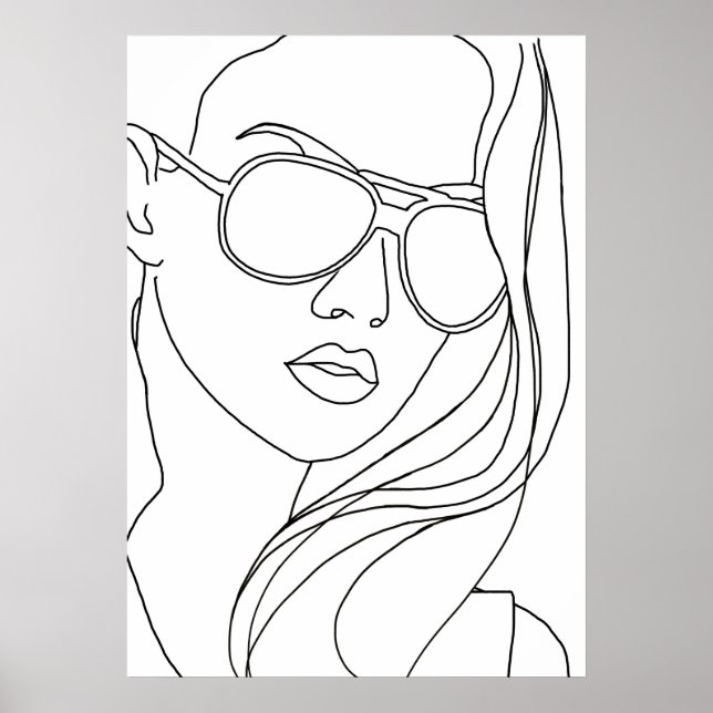 Affiche Lunettes (Devant)