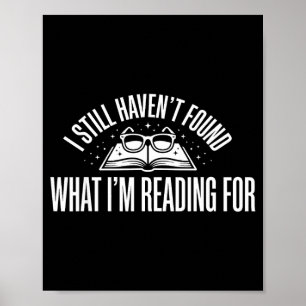 Affiche Lunettes de livre cool hommes femmes enfants lectu