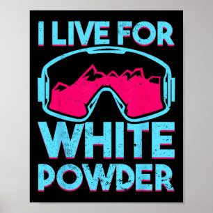 Affiche Lunettes de ski rétro Vintage 80s 90s Snowboard