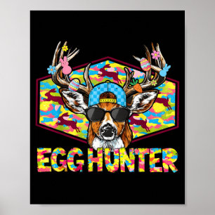 Affiche Lunettes de soleil pour garçons chasseurs d'œufs d