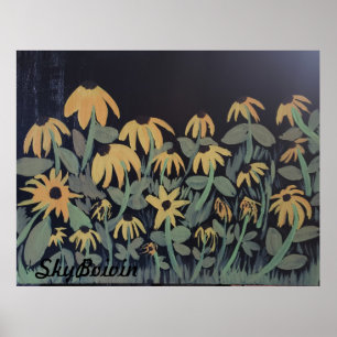 Affiche lunettes noires