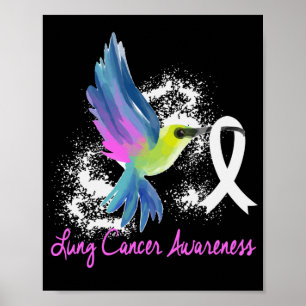 Affiche Lung Awareness Pearl Ribbon
