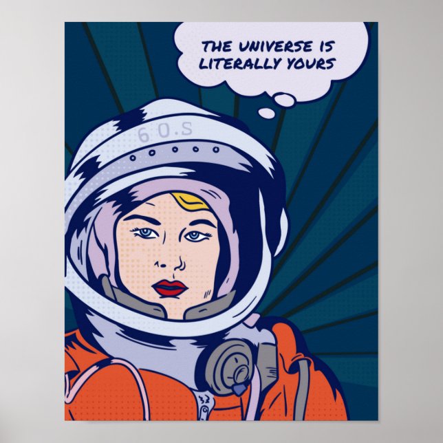 Affiche L'univers est votre inspiration (Devant)