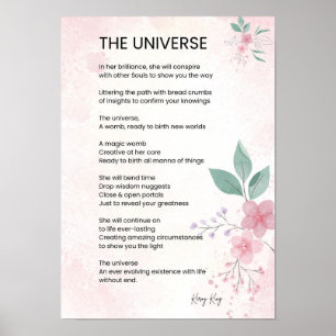 Affiche L'Univers - Mettre en oeuvre le poème de l'autonom