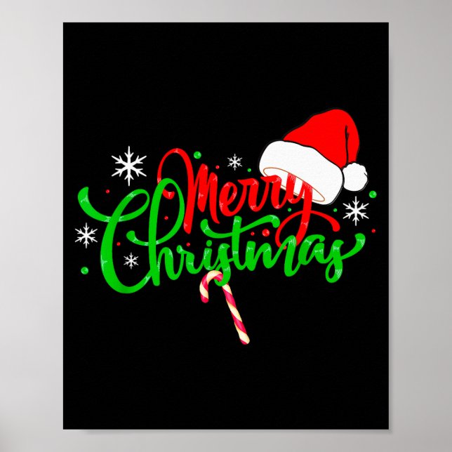 Affiche Lustiges Weihnachts Geschenke Merry Christmas Funn (Devant)