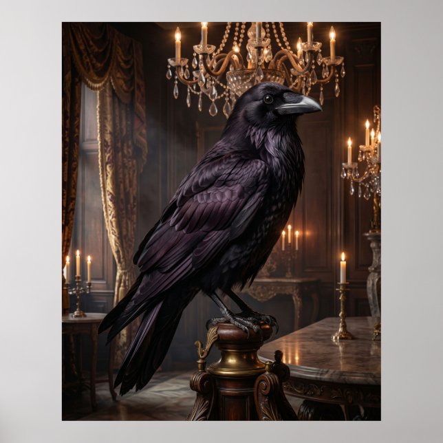 Affiche Lustre Velvet Raven (Devant)