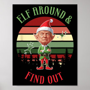 Affiche Lutin autour de et découvrez Trump Lutin Santa Noë