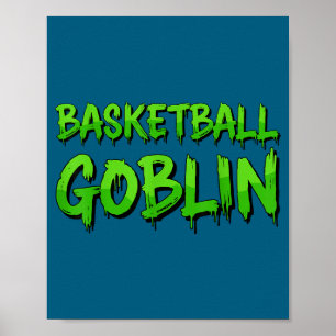 Affiche Lutin de basket-ball en chemise
