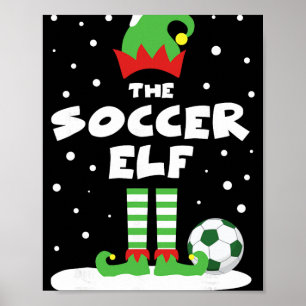 Affiche Lutin de football Groupe de correspondance Famille