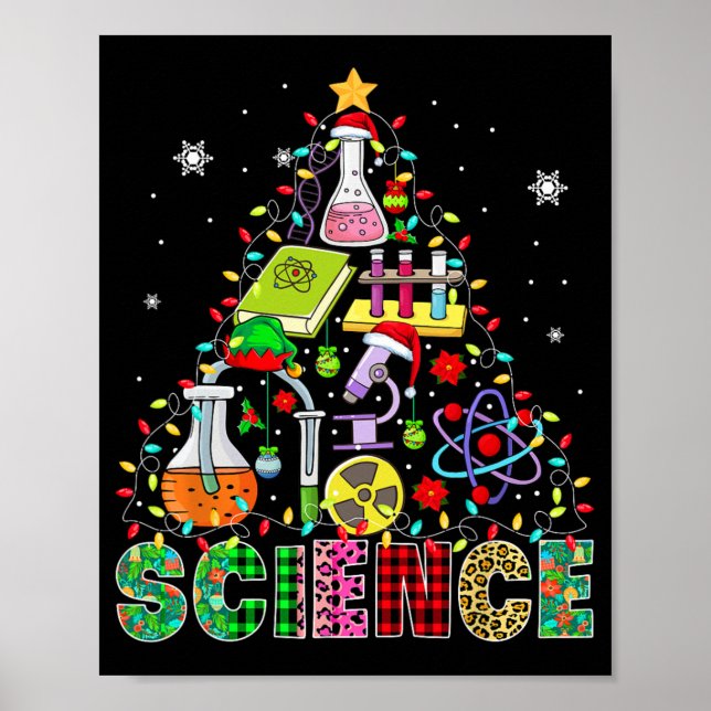 Affiche Lutin du Père Noël scientifique Outils d'enseignem (Devant)
