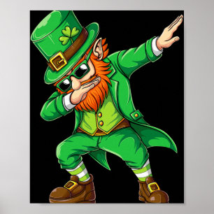 Affiche Lutin qui Dabbing Cadeaux Drôles Hommes Enfants Ga