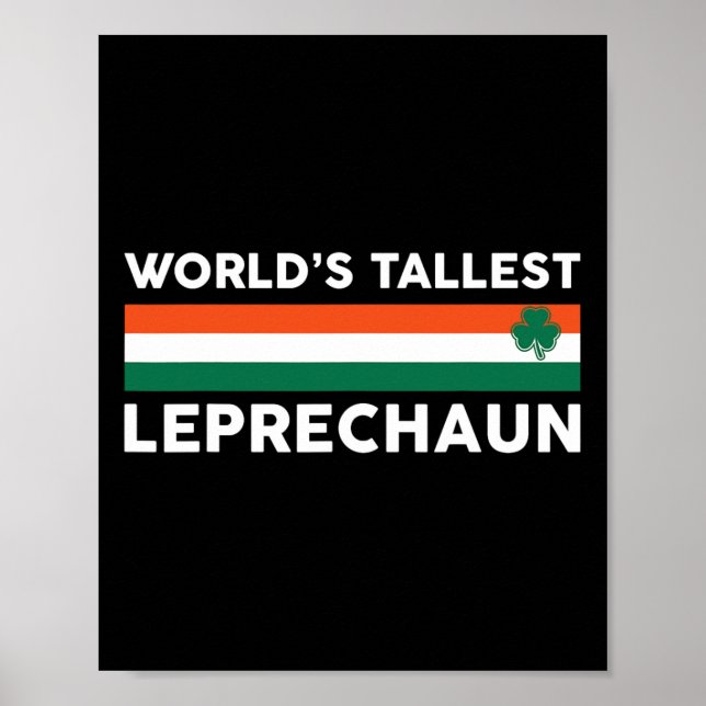 Affiche Lutrin le plus grand du monde - Trèfle irlandais S (Devant)
