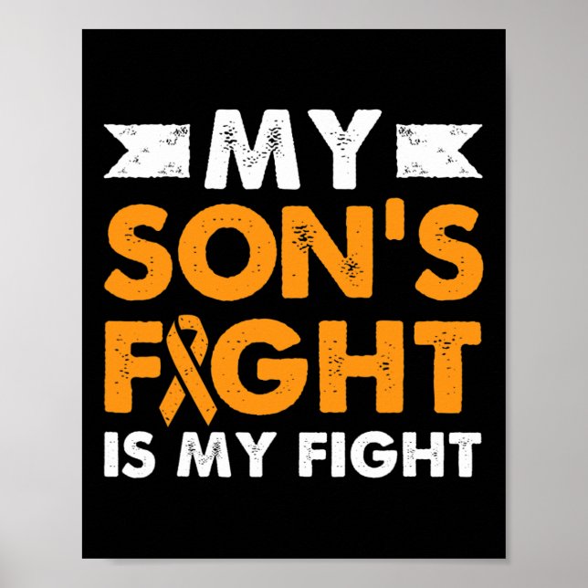 Affiche Lutte contre la leucémie chez mon fils - Sensibili (Devant)