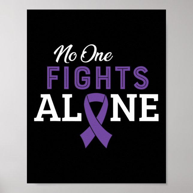 Affiche Lutte contre le cancer du pancréas Ruban 11 (Devant)