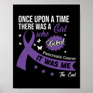 Affiche Lutte contre le cancer du pancréas Ruban 12