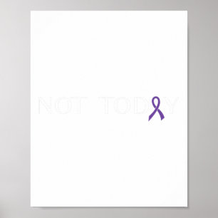 Affiche Lutte contre le cancer du pancréas Ruban 16
