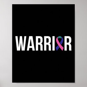 Affiche Lutte contre le cancer Ruban 17