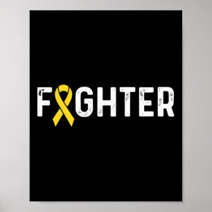 Affiche Lutte contre le Ruban de sensibilisation au cancer