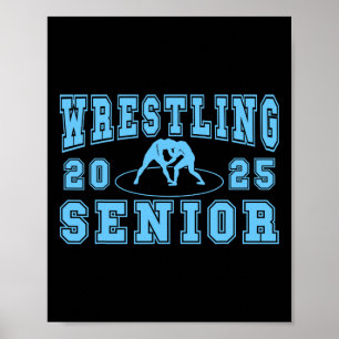 Affiche Lutte de nuit senior lutte senior seniors 2025 Gra