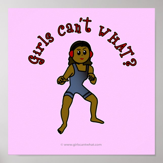 Affiche Lutte des femmes sombres (Devant)