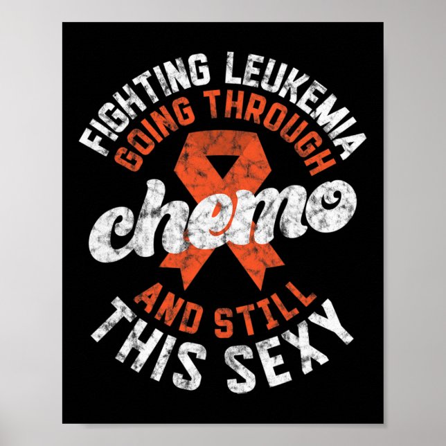 Affiche Lutter Contre La Leucémie En Passant Par Chemo Enc (Devant)