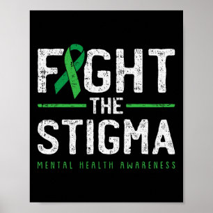 Affiche Lutter Contre La Stigma Sensibilisation À La Santé